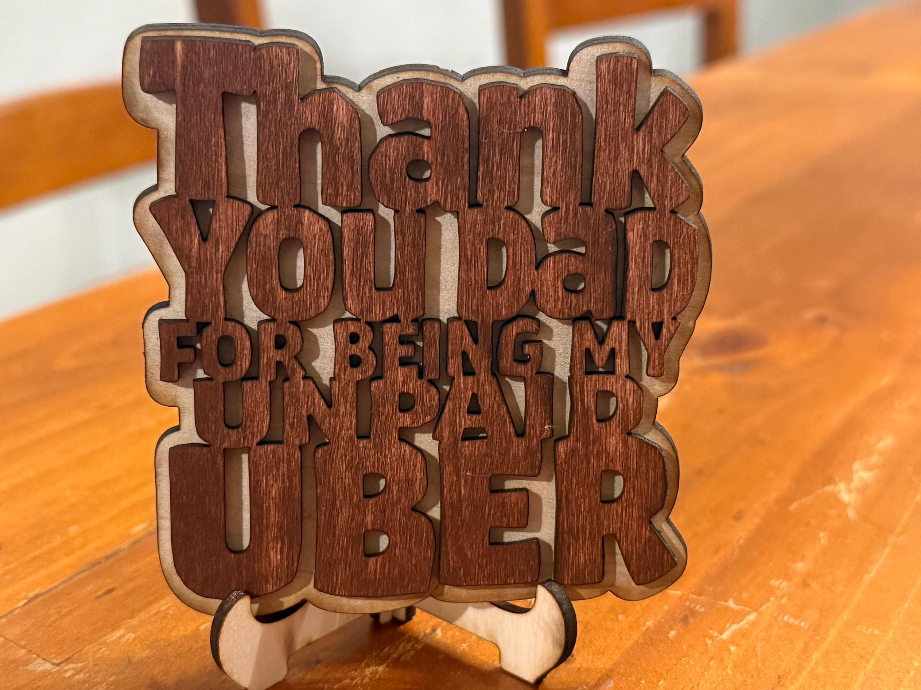 Funny Father’s Day Desk Sign