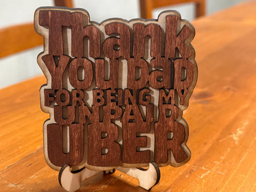 Funny Father’s Day Desk Sign