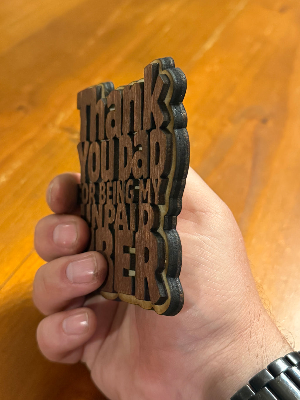 Funny Father’s Day Desk Sign