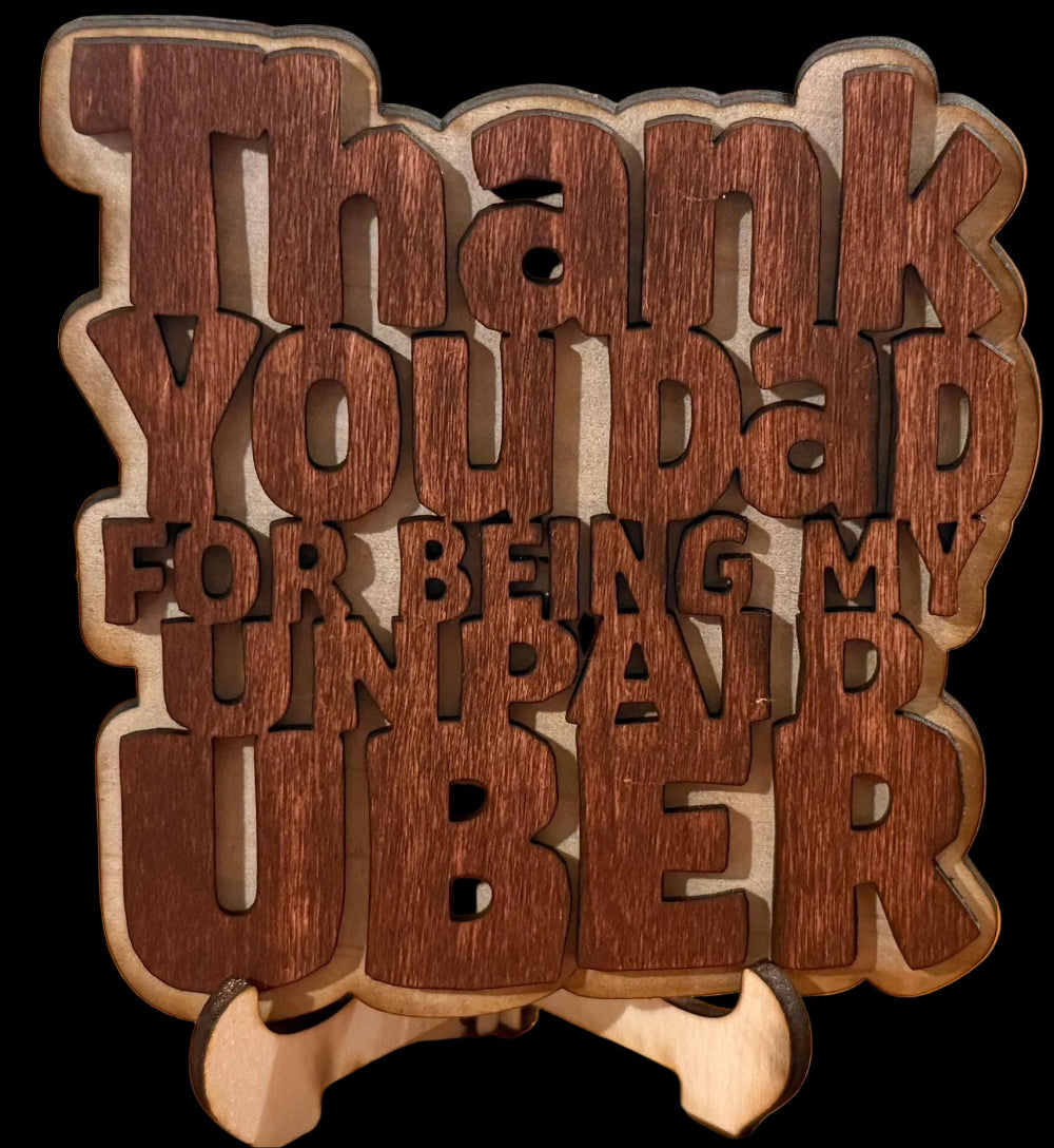 Funny Father’s Day Desk Sign